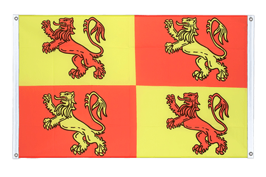 Wales Royal Owain Glyndwr Banner Flag 3x5 ft, landscape