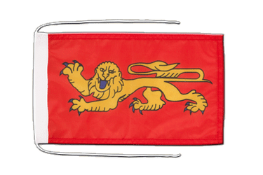 Aquitaine Flag with ropes 8x12"