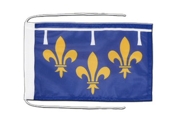 Orléanais Flag with ropes 8x12"