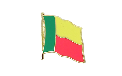 Flaggen Pin Benin - 2 x 2 cm