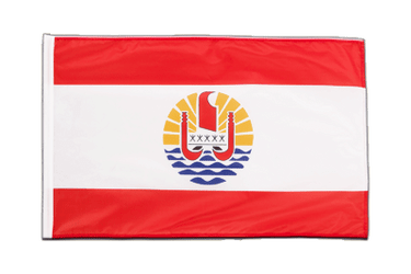 Französisch Polynesien Hohlsaum Flagge PRO 60 x 90 cm