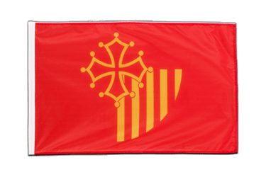 Languedoc-Rousillon Sleeved Flag PRO 2x3 ft