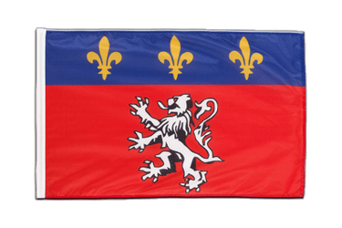 Lyon Flagge - 60 x 90 cm Hohlsaum PRO