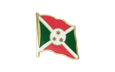 Flaggen Pin Burundi - 2 x 2 cm