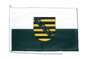 Bootsflagge Sachsen - 60 x 90 cm PRO
