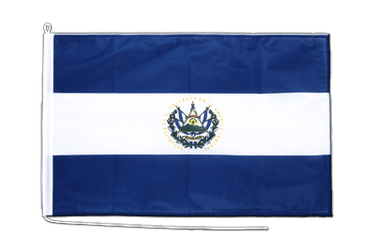 El Salvador Boat Flag PRO 2x3 ft