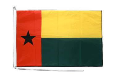 Guinée-Bissau Pavillon pour bateau 60 x 90 cm