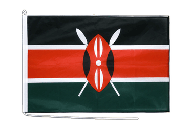 Kenya Boat Flag PRO 2x3 ft