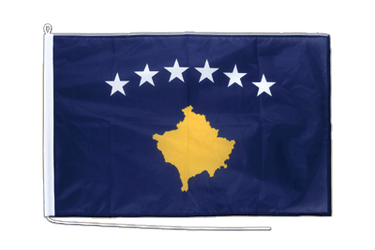 Kosovo Bootsflagge PRO 60 x 90 cm
