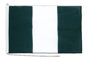 Nigeria Bootsflagge PRO 60 x 90 cm
