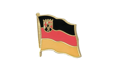 Flaggen Pin Rheinland Pfalz - 2 x 2 cm