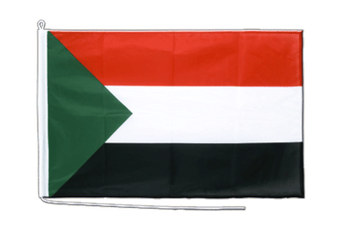 Sudan Bootsflagge PRO 60 x 90 cm