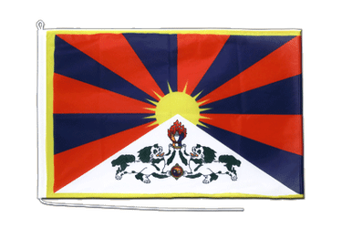 Tibet Bootsflagge PRO 60 x 90 cm