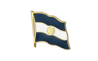 Salvador Pin's drapeau 2 x 2 cm