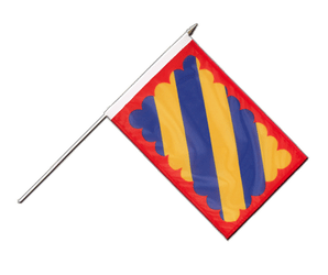 Stockflagge Nivernais - 30 x 45 cm PRO