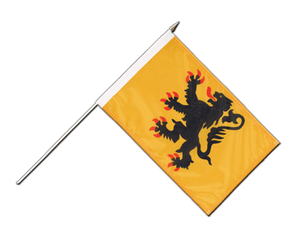 Nord Pas de Calais Hand Waving Flag 12x18"