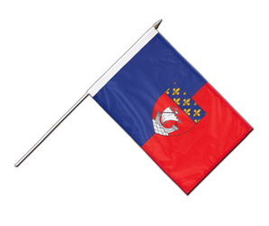 Stockflagge Paris - 30 x 45 cm PRO