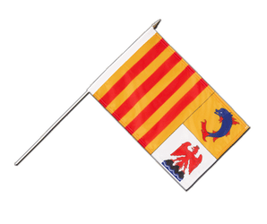 Provence-Alpes-Côte d'Azur Hand Waving Flag 12x18"