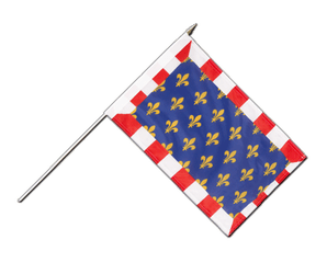 Stockflagge Touraine - 30 x 45 cm PRO