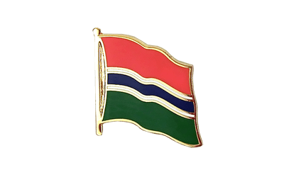 Flaggen Pin Gambia - 2 x 2 cm