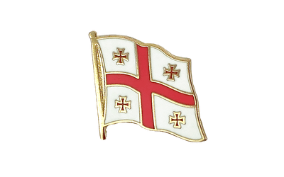 Flaggen Pin Georgien - 2 x 2 cm