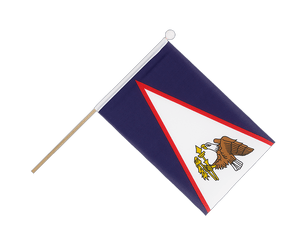 Mini Hand Waving Flag American Samoa - 6x9"