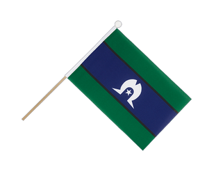 Torres Strait Islands Hand Waving Flag 6x9"