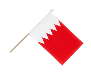 Stockfähnchen Bahrain - 15 x 22 cm
