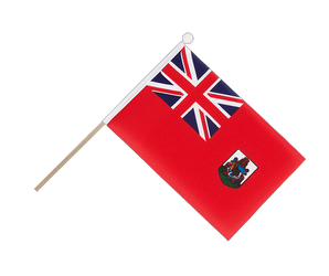 Mini Hand Waving Flag Bermuda - 6x9"
