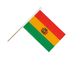 Bolivia Hand Waving Flag 6x9"