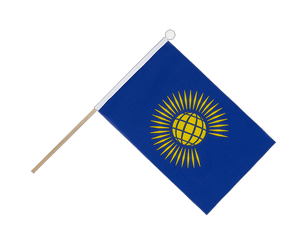 Commonwealth Hand Waving Flag 6x9"