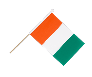 Ivory Coast Hand Waving Flag 6x9"