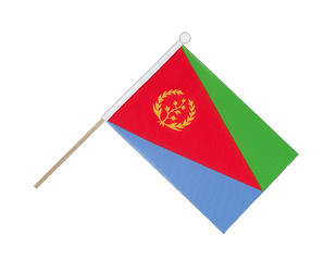 Stockfähnchen Eritrea - 15 x 22 cm