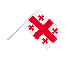 Mini Hand Waving Flag Georgia - 6x9"