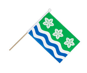 Cumbria Hand Waving Flag 6x9"