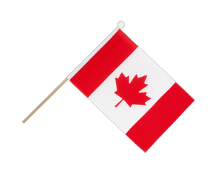 Canada Drapeau sur hampe 15 x 22 cm