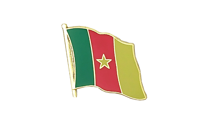 Flaggen Pin Kamerun - 2 x 2 cm