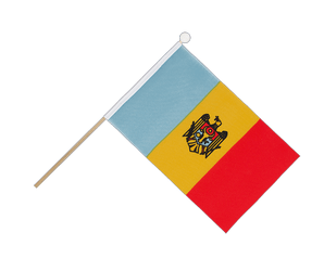 Moldova Hand Waving Flag 6x9"