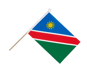 Namibia Hand Waving Flag 6x9"