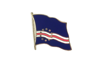 Cap Vert Pin's drapeau 2 x 2 cm