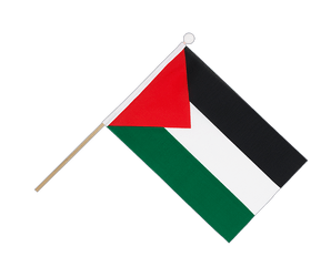 Palestine Hand Waving Flag 6x9"