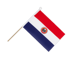 Paraguay Hand Waving Flag 6x9"