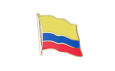 Kolumbien Flaggen Pin 2 x 2 cm