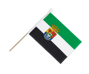Extremadura Hand Waving Flag 6x9"
