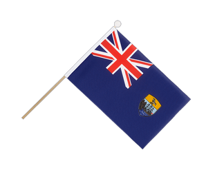 Mini Hand Waving Flag Saint Helena - 6x9"