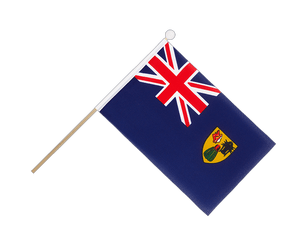 Turks and Caicos Islands Hand Waving Flag 6x9"