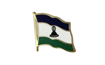 Lesotho - Flaggen Pin 2 x 2 cm