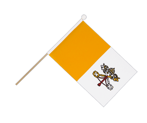 Miniflag Vatikan 10 x 15 cm Fahne Flagge Miniflagge 