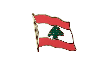 Libanon Flaggen Pin 2 x 2 cm