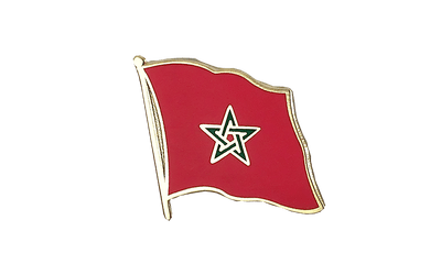 Flaggen Pin Marokko - 2 x 2 cm